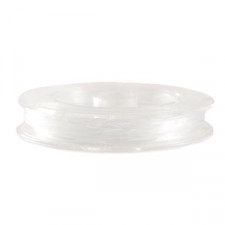 Elastic cord 1.0mm Transparent 10 meters